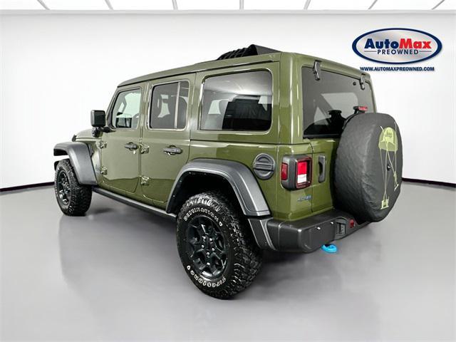 used 2023 Jeep Wrangler 4xe car, priced at $35,500
