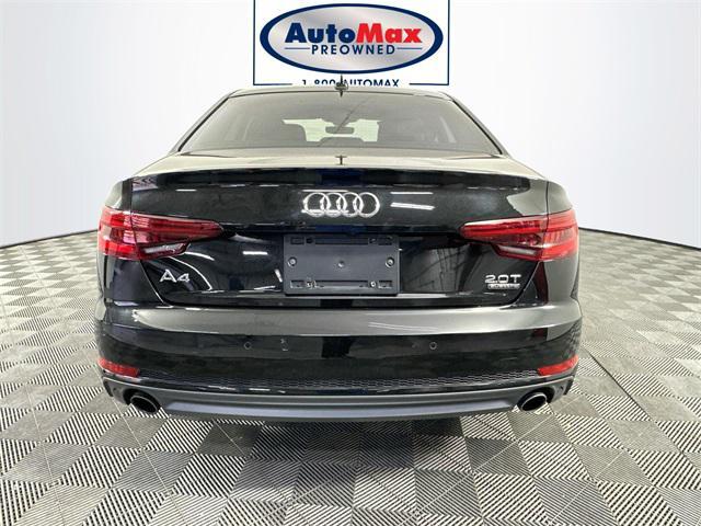 used 2018 Audi A4 car, priced at $22,000