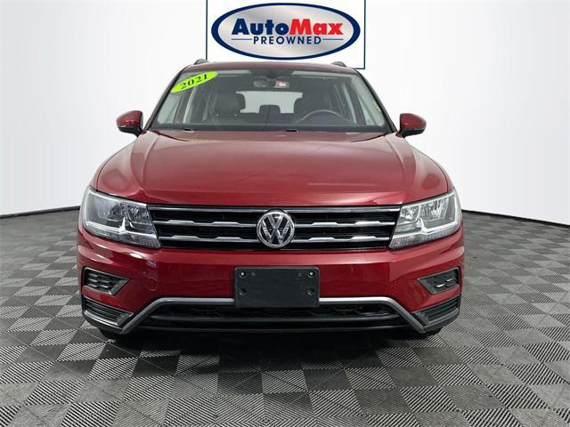 used 2021 Volkswagen Tiguan car, priced at $21,000