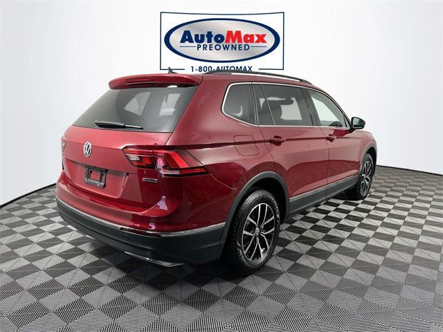 used 2021 Volkswagen Tiguan car, priced at $21,000