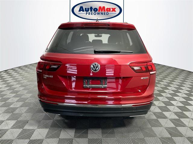 used 2021 Volkswagen Tiguan car, priced at $21,000