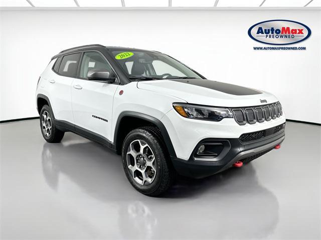 used 2022 Jeep Compass car, priced at $24,000