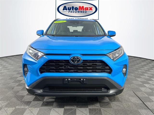 used 2021 Toyota RAV4 car, priced at $27,000