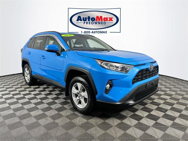 used 2021 Toyota RAV4 car, priced at $27,000