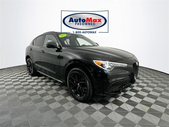 used 2021 Alfa Romeo Stelvio car, priced at $28,000