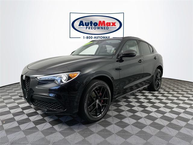 used 2021 Alfa Romeo Stelvio car, priced at $28,000