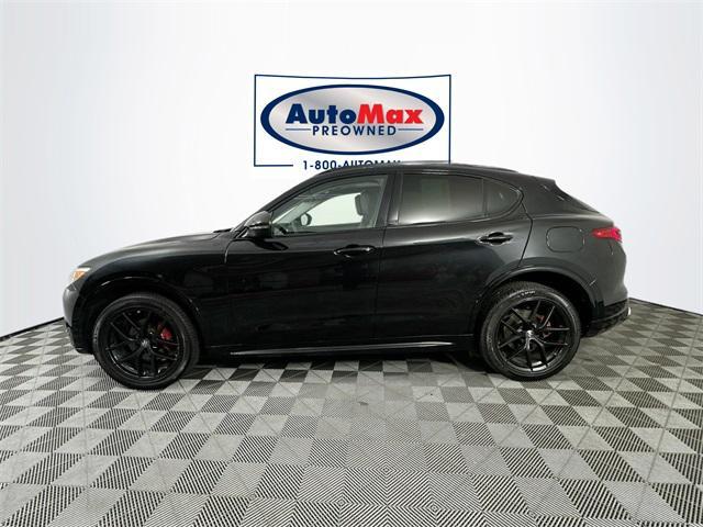 used 2021 Alfa Romeo Stelvio car, priced at $28,000