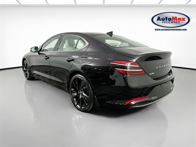 used 2023 Genesis G70 car, priced at $29,000
