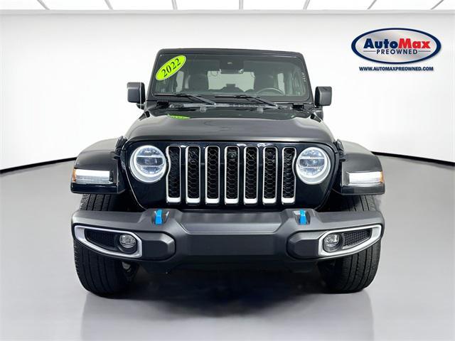 used 2022 Jeep Wrangler Unlimited 4xe car, priced at $33,500