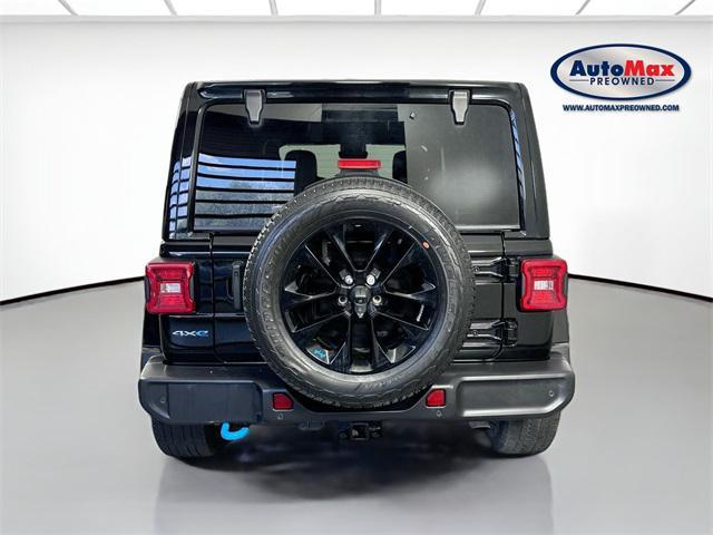used 2022 Jeep Wrangler Unlimited 4xe car, priced at $33,500