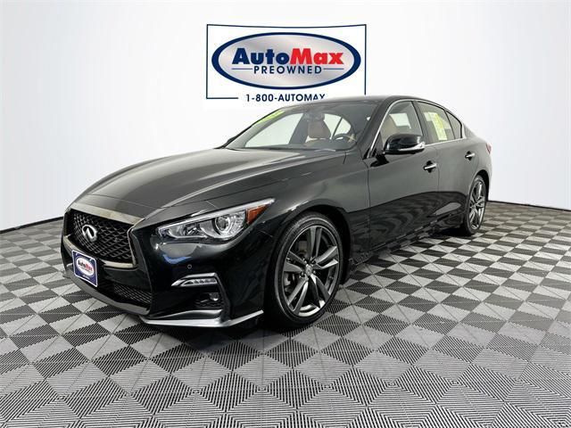 used 2021 INFINITI Q50 car, priced at $32,500