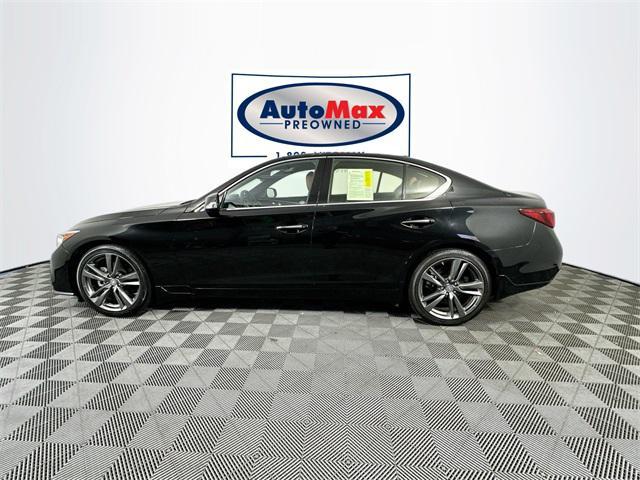 used 2021 INFINITI Q50 car, priced at $32,500