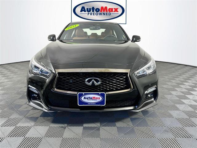 used 2021 INFINITI Q50 car, priced at $32,500