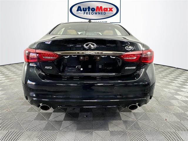 used 2021 INFINITI Q50 car, priced at $32,500