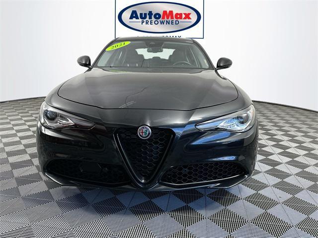 used 2021 Alfa Romeo Giulia car, priced at $27,500