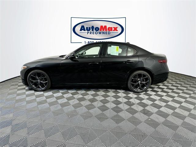 used 2021 Alfa Romeo Giulia car, priced at $27,500