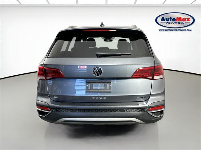 used 2023 Volkswagen Taos car, priced at $21,000