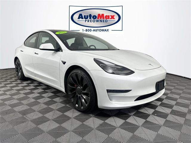 used 2022 Tesla Model 3 car, priced at $26,000