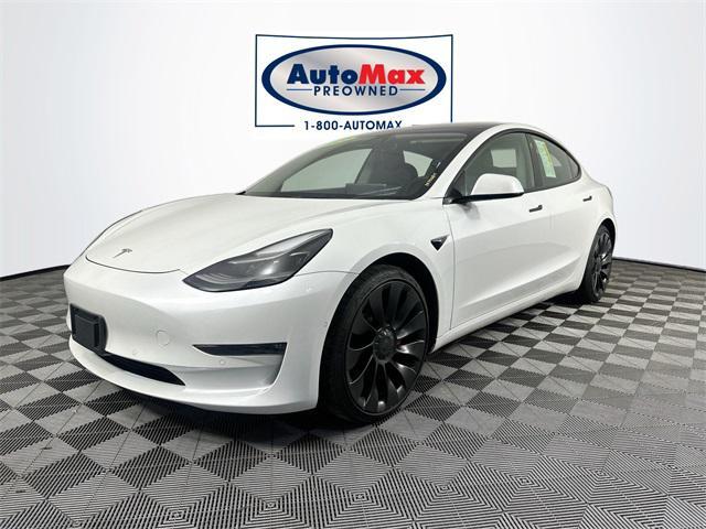 used 2022 Tesla Model 3 car, priced at $26,000