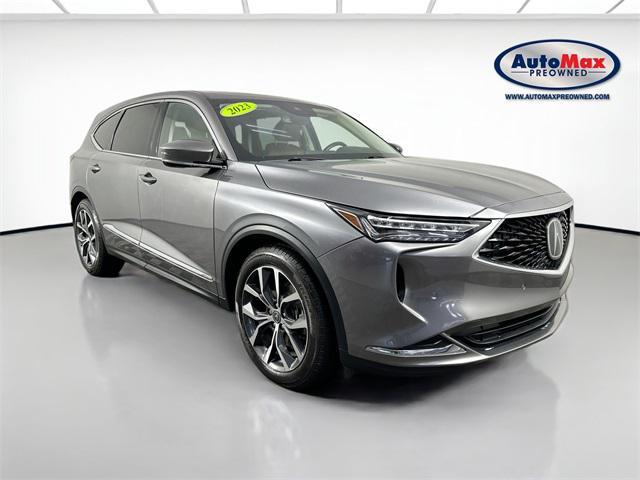 used 2023 Acura MDX car, priced at $45,500