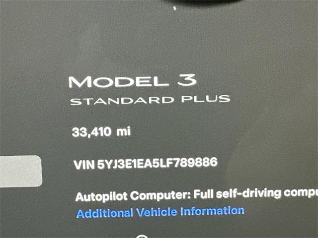 used 2020 Tesla Model 3 car, priced at $22,999