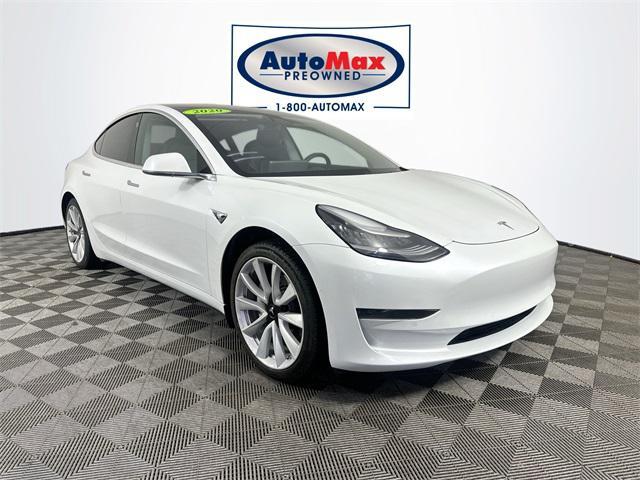 used 2020 Tesla Model 3 car, priced at $22,999