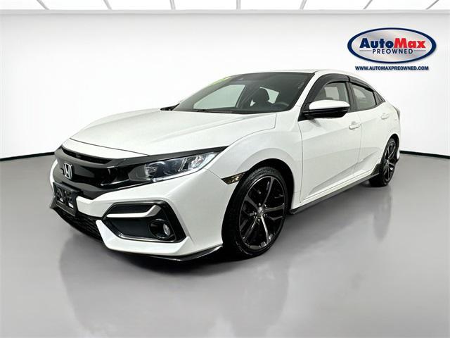 used 2021 Honda Civic car, priced at $25,000