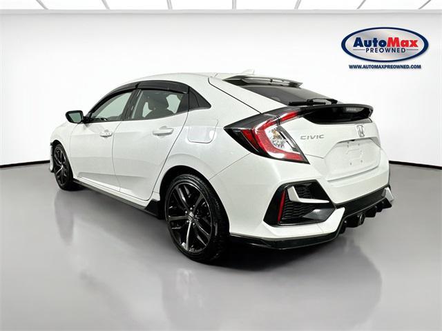 used 2021 Honda Civic car, priced at $25,000
