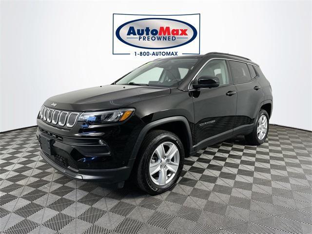 used 2022 Jeep Compass car, priced at $23,500