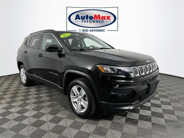 used 2022 Jeep Compass car, priced at $23,500