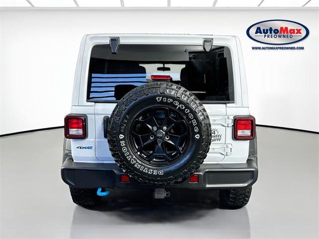 used 2023 Jeep Wrangler 4xe car, priced at $32,000
