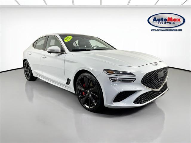 used 2022 Genesis G70 car, priced at $35,000