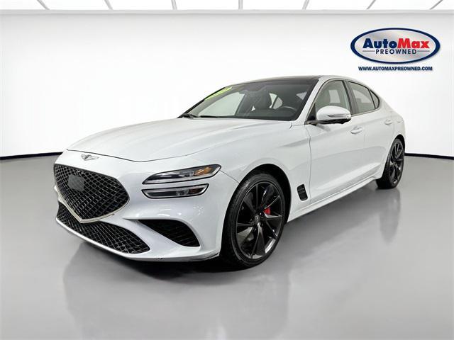 used 2022 Genesis G70 car, priced at $34,000