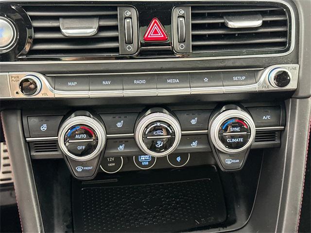 used 2022 Genesis G70 car, priced at $34,000