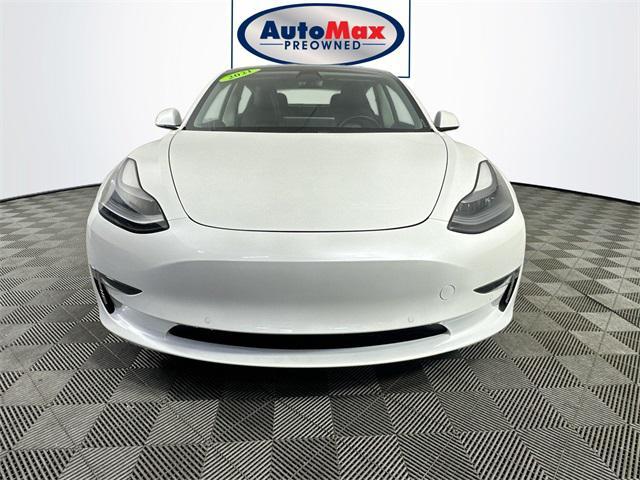 used 2021 Tesla Model 3 car, priced at $28,500