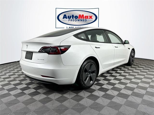 used 2021 Tesla Model 3 car, priced at $28,500