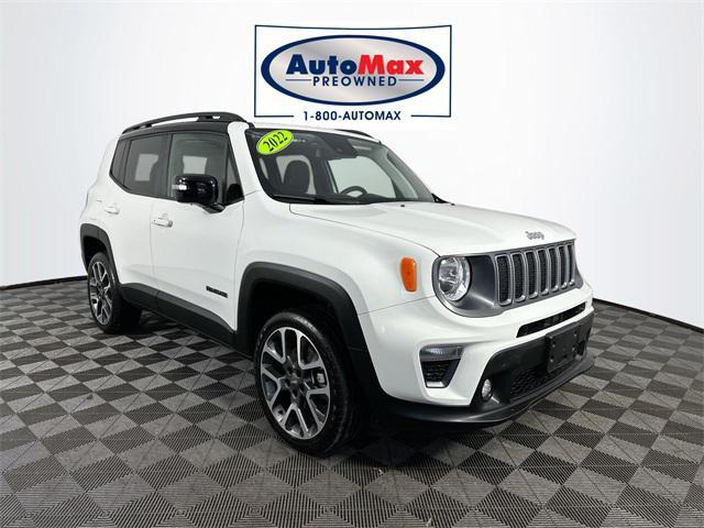 used 2022 Jeep Renegade car, priced at $22,500