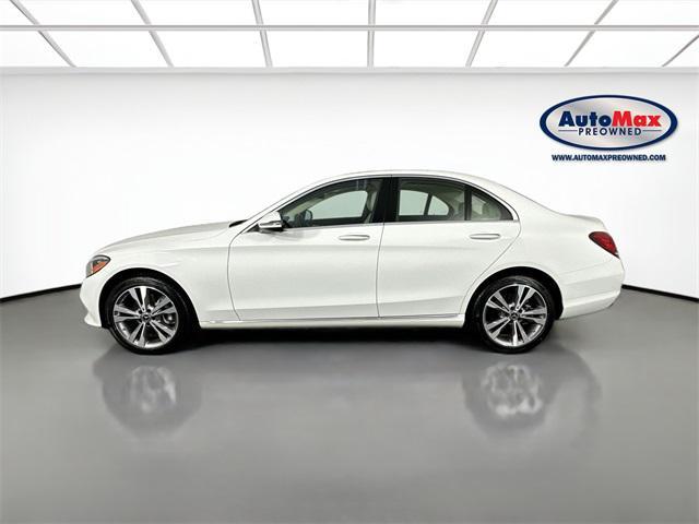 used 2021 Mercedes-Benz C-Class car, priced at $31,000