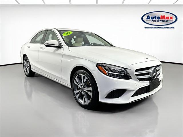 used 2021 Mercedes-Benz C-Class car, priced at $31,000