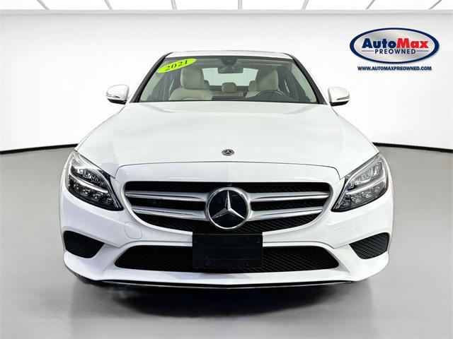used 2021 Mercedes-Benz C-Class car, priced at $31,000