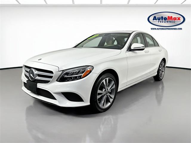used 2021 Mercedes-Benz C-Class car, priced at $31,000