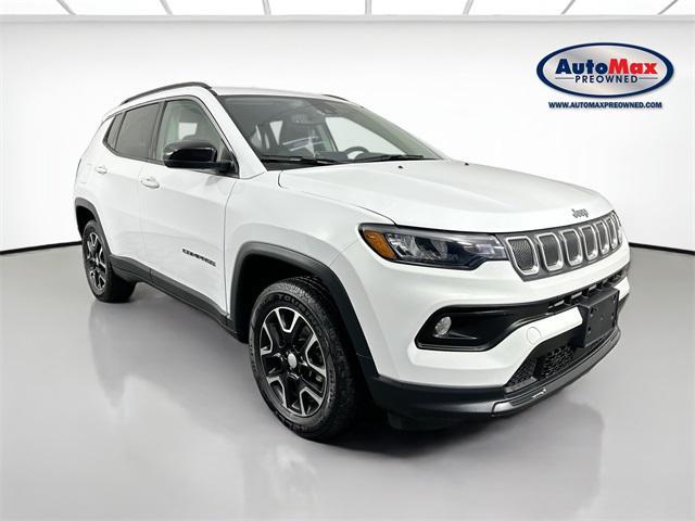 used 2022 Jeep Compass car, priced at $20,000