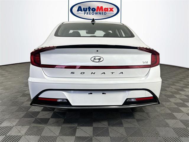 used 2022 Hyundai Sonata Hybrid car, priced at $23,500