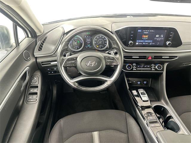used 2022 Hyundai Sonata Hybrid car, priced at $23,500