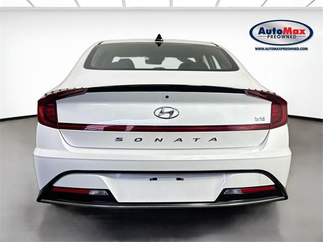 used 2022 Hyundai Sonata Hybrid car, priced at $21,500