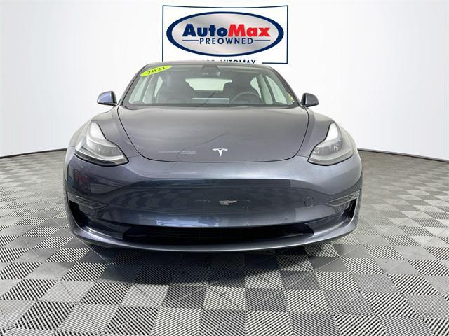 used 2021 Tesla Model 3 car, priced at $26,000