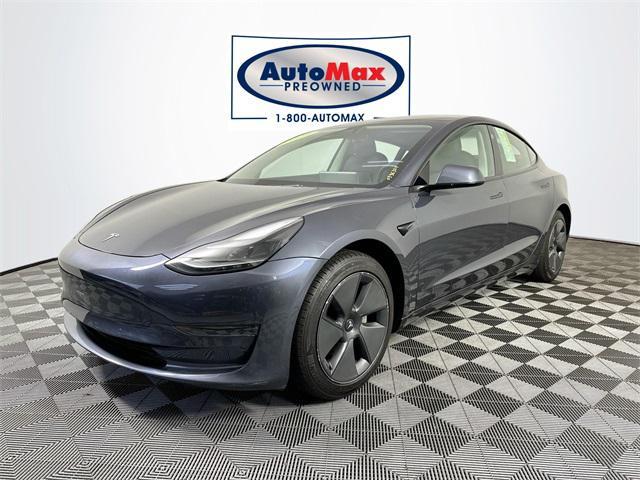 used 2021 Tesla Model 3 car, priced at $26,000