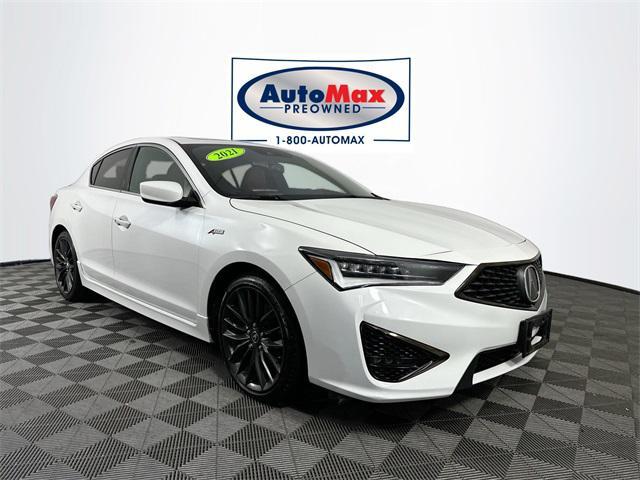 used 2021 Acura ILX car, priced at $25,000