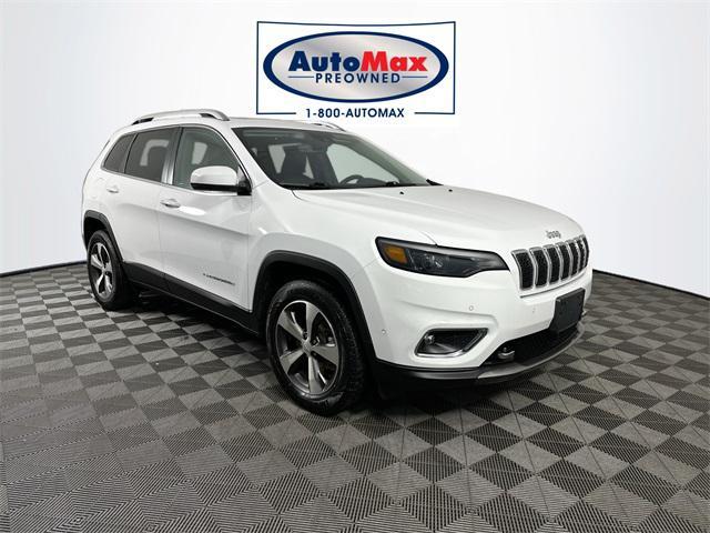 used 2021 Jeep Cherokee car, priced at $25,001