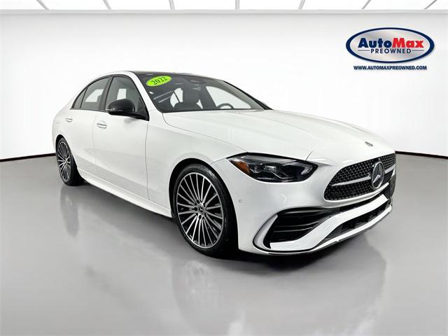 used 2022 Mercedes-Benz C-Class car, priced at $36,500